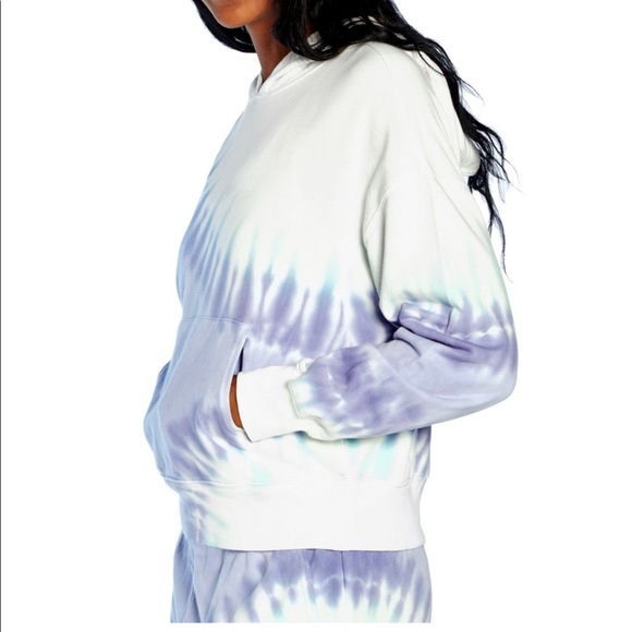 Wildfox ladies tie dye hoodie and pants - Picture 3 of 8